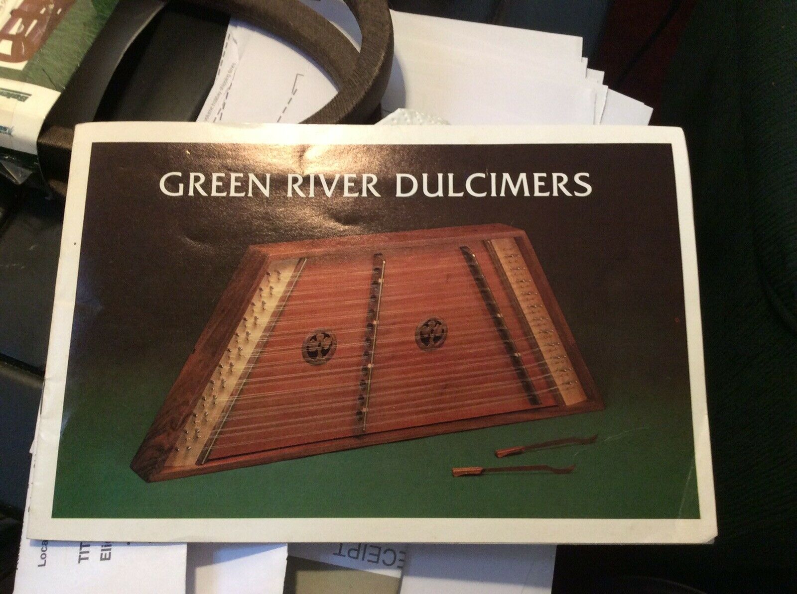 Green River Dulcimers Fifth Edition Brochure Vintage
