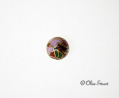 Oriental Cloisonne Beads Loose 8mm